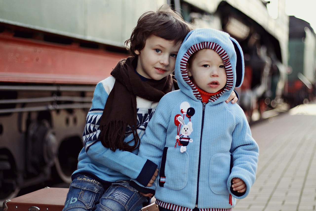 boys, book, train